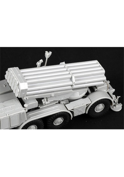 Trumpeter 07180 1/72 Ölçek, Rus 9p140 Kamyon Ve 9k57 Uragan Çoklu Füze Sistemi, Plastik Model Kiti-55675