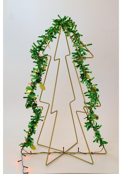 Premium Luxury Series 75 Cm Yılbaşı Ağacı,gold Demir,süssüz,noel Ağacı