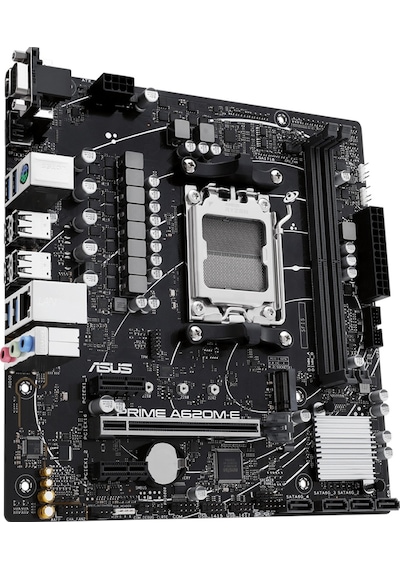 Asus Prime A620M-E-CSM AMD A620 AM5 Soket 6400 OC MHZ DDR5 mATX Anakart