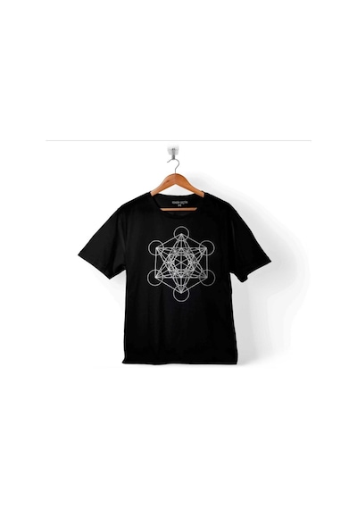 Spiderman Sacred Geometry Kabbalah Metatrons Ube Flower Çocuk Tişört
