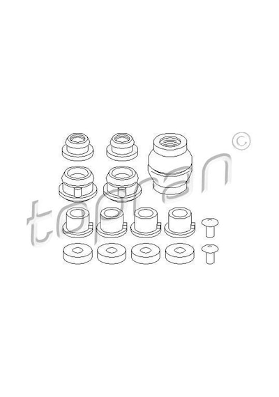 TOPRAN 107673001 Vites Kolu Tamir Takımı (Vw: