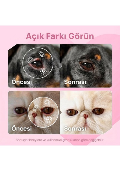 Dr. Nature's Eye Care Kedi Köpekler İçin Göz Bakım Solüsyonu 50 ML