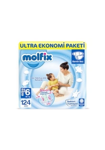 Molfix 4 Numara Bebek Bezi 100'lü