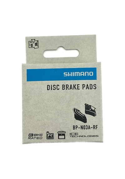 Shimano N03a Icetech Disk Fren Balatası Hava Soğutmalı Resin 4 Mevsim Ebpn03arfa Siyah