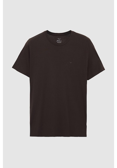 D's Damat Ds Damat Regular Fit Kahverengi Düz Nakışlı %100 Pamuk T-shirt 4hc140632006m Kahve D's Damat Ds Damat Regular Fit Kahverengi Düz Nakışlı %100 Pamuk T-shirt 4hc140632006m Kahve