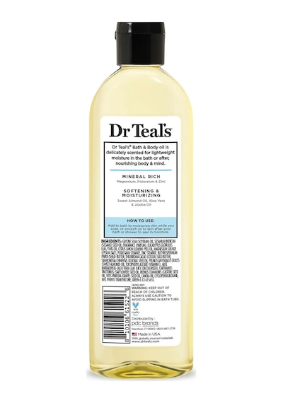 Dr.teals Mineral Destekli Nemlendirici Banyo Ve Vücut Yağı 260ml