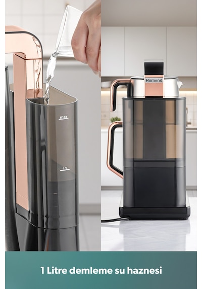Homend Teabot 1785H Konuşan Otomatik Çay Makinesi