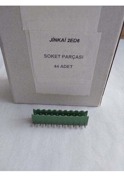 Jinkai 3.81mm geçmeli 90 derece erkek geçmeli klemens. takımı