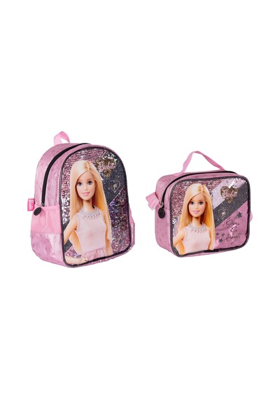 Barbie Anaokulu Çantası Ve Beslenme Çantası Çok Renkli