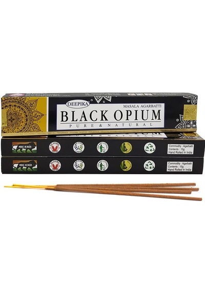 Deepika Black Opium Aromalı Masala Çubuk Tütsü