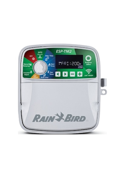 Rain Bird Dış Mekan Tm2-12 İstasyonlu Kontrol Ünitesi + Lnk2 Wıfı Modülü + 12 Adet 100hv Vana Seti