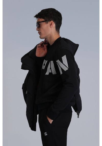 Lufian Todillo Erkek Sweatshirt - Siyah