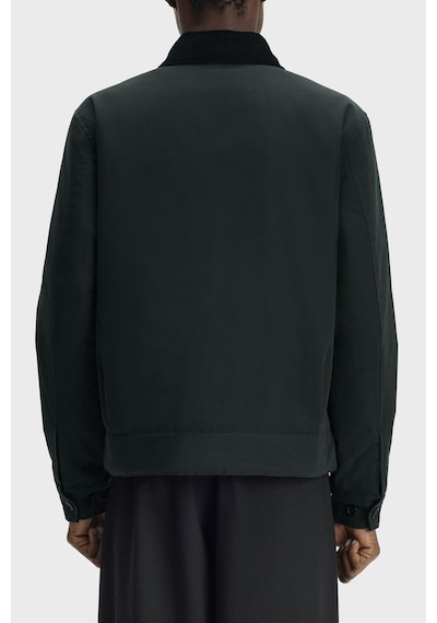 Fred Perry Pamuklu Regular Fit Kadife Yaka Logolu Mont Unisex Mont J8535 Q20 Koyu Yeşil Fred Perry Pamuklu Regular Fit Kadife Yaka Logolu Mont Unisex Mont J8535 Q20 Koyu Yeşil