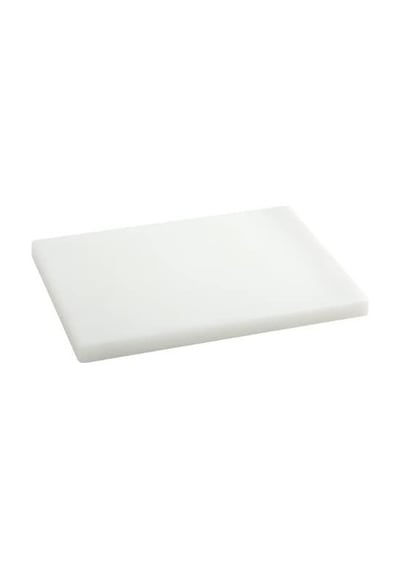 Türkay Polietilen Kesim Tahtası 25X40X2 Cm Beyaz