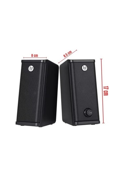 Hp Dhs-2101s 6w 1+1 Siyah Multimedya Hoparlör Speaker