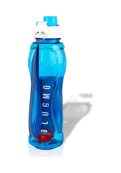 2 Adet Matara Suluk Kapaklı Okul Spor 750 Ml Çok renkli