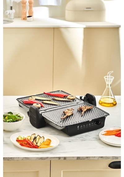Karaca Crust Grill Toast 1800 W Izgara Ve Tost Makinesi