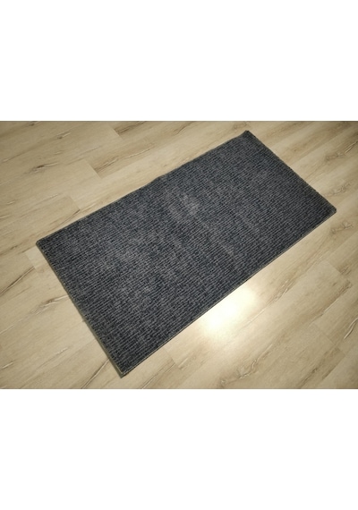 Eko Halı Lotto Lt01 D.Gri Sade Desenli Halı 80X150 Cm