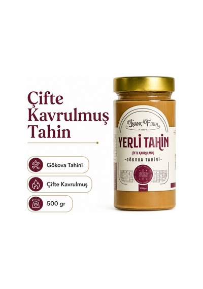 Çifte Kavrulmuş Yerli Tahin 500 Gr - Gökova Susamından Yoğun Lezzet - 841872357