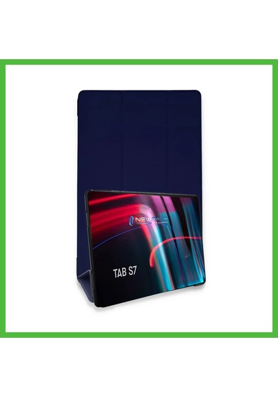 Vaveni Samsung Uyumlu Galaxy T870 Tab S7 11 Kılıf Tablet Smart Kılıf - Lacivert Arz