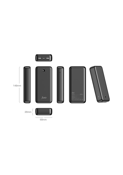 Juo JPB120 20000 mah 10.5w Çift Usb-a Çıkışlı Powerbank