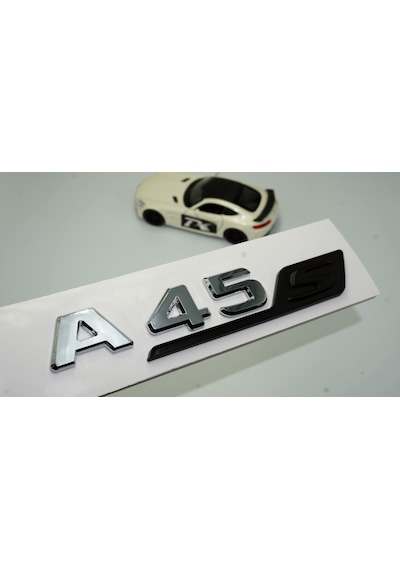Dk Benz A 45s Bagaj Siyah Krom Abs 3m 3d Yazı Logo