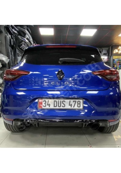 Clio 5 2018-2024 Arka Tampon Eki Difüzör Plastik P.siyah
