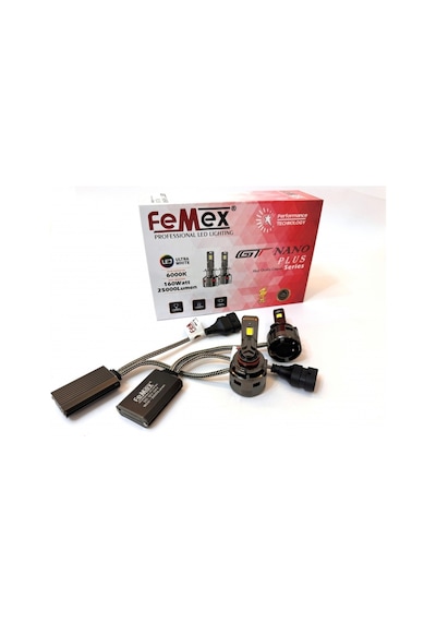 Hb4 9006 Led Xenon Led Headlight Femex Gt Nano Plus Csp
