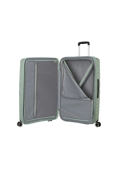 American Tourister Yeşil Çekçekli Sert Valiz Flytwıst-spınner 78/29 Tsa Exp