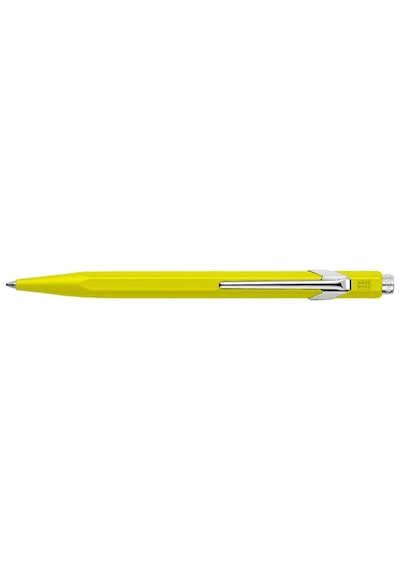 Caran Dache Metal Sarı Tükenmez Kalem 849-010