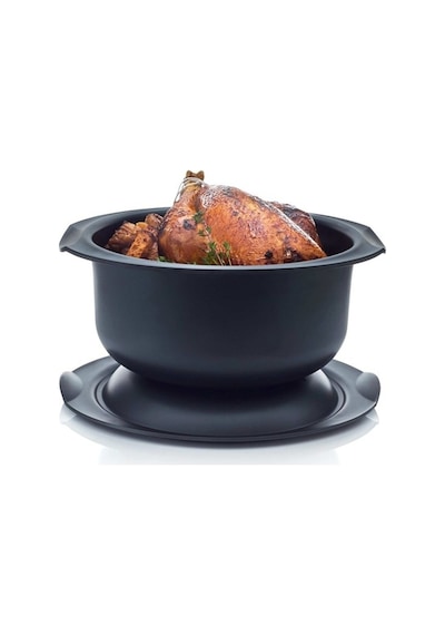 Tupperware Ultra Pro Yuvarlak 5Lt Siyah