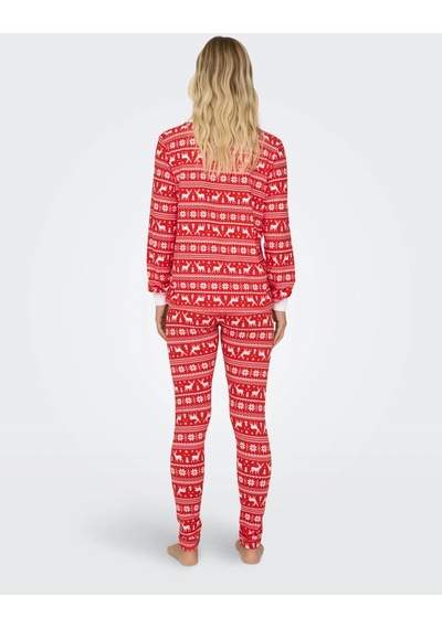 Only Kırmızı Kadın Pijama Takımı 15309334 001