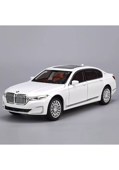 Scowetto Bmw 760li Araba Bmw 7 Serisi Araba 1:24 Diecast Metal Model Araba Koleksiyon Araba Sesli Işıklı