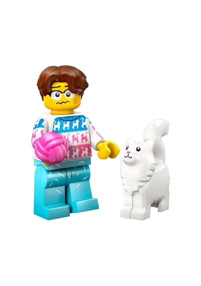 Lego Minifigür 71048 Seri 27 - 11 Crazy Cat Lover