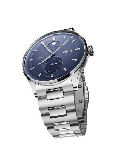 Oris Artelier Complication 39.50 Mm Otomatik Saat 01 782 7811 405 Mavi 21490698