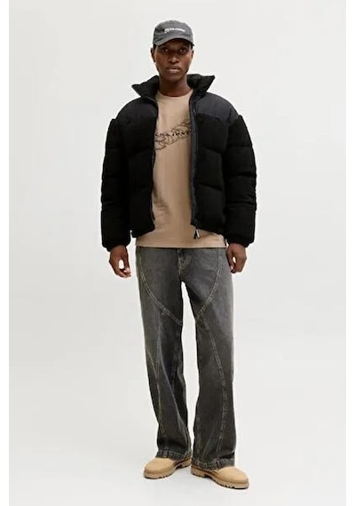 Jack & Jones Jcoflare Erkek Mont Siyah