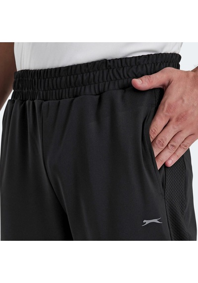 Slazenger RAIL Erkek Cepli Dar Paça Siyah Eşofman Altı