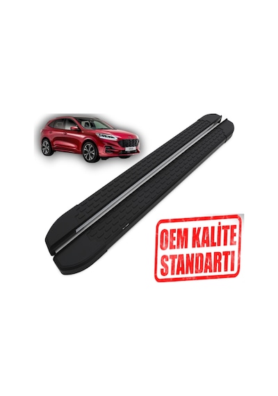 Kuga 2019 2020 2022 2023 2024 2025 Araca Özel Nevada Siyah Yan Basamak