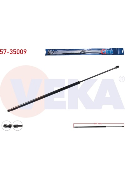 Bagaj Amortısoru 905mm/750n Renault Trafıc Iı Fl 2001-2014