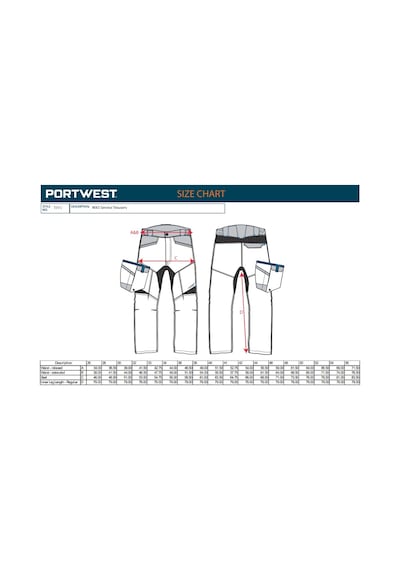 T711 - Wx3 Service Pantolon Metal Gri