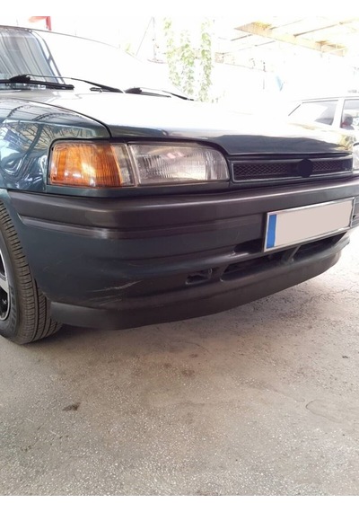 Mazda 323 Uyumlu Body Kit Ön Tampon Eki Kırılmaz Yumuşak Lip Mat Siyah