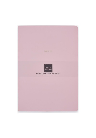B5 Terzi Dikiş 4'lü Set Colourblock Uno - Pink Palette Çok Renkli