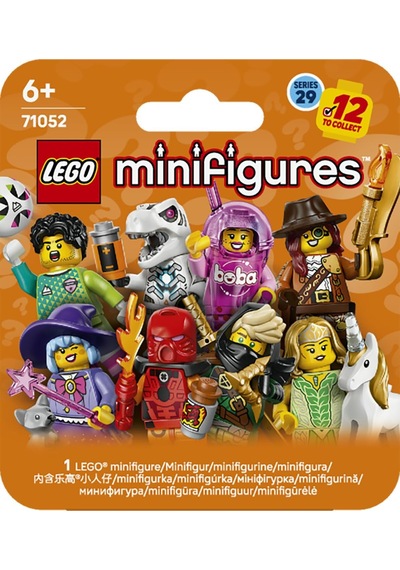 Minifigures Seri 29 71052-6 Yaş Ve Üzeri Kız Ve Erkek Çocuklar İçin Aksesuarlarıyla Birlikte Gelen 12 Karakterden