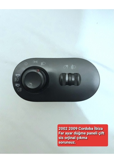 Cordoba Ibiza Far Açma Ve Far Ayar Çift Kademeli 538627885