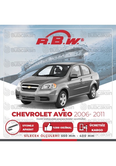 Chevrolet Aveo Sedan Muz Silecek Takımı (2006-2011) RBW