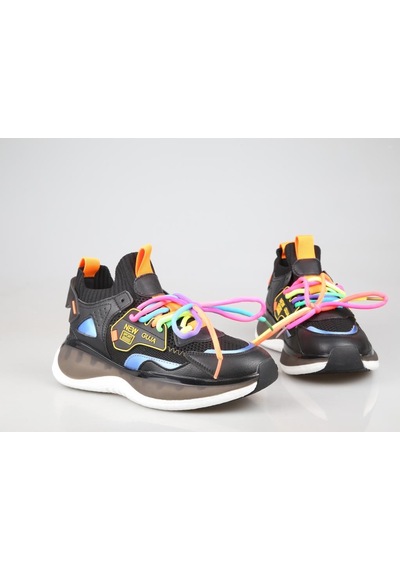 Guja 24y433-7 Siyah Unisex Sneakers Siyah