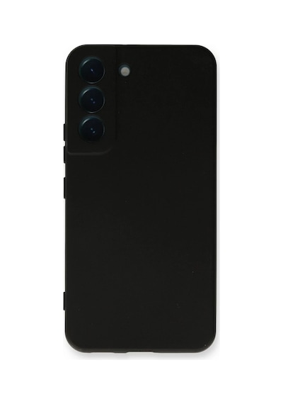 Samsung Galaxy S23 Plus Uyumlu Kılıf Nano İçi Kadife Silikon - Siyah