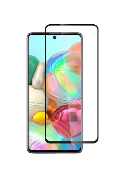 Logis Samsung Galaxy Uyumlu A51 Antistatik 5d Tam Kaplayan Ekran Koruyucu Cam
