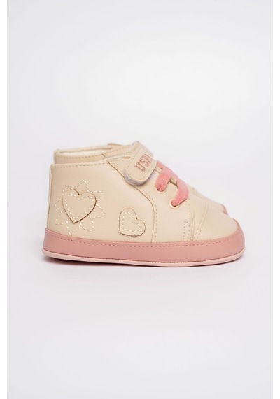 U.S. Polo Assn. U.s Polo Assn. Kız Bebek Krem Ayakkabı 5274-50184 Krem