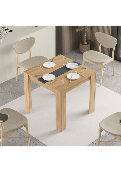 Aven Yemek Masası 80x80 Sepet-antrasit Ave20-sa Antrasit